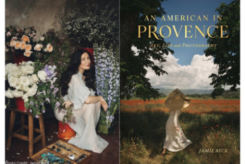 Jamie Beck and her book An American in Provence