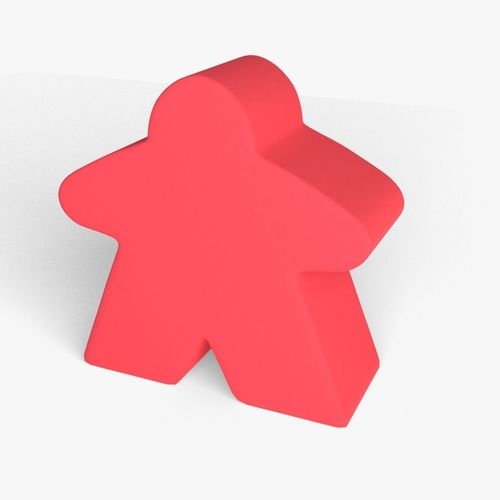 A red meeple
